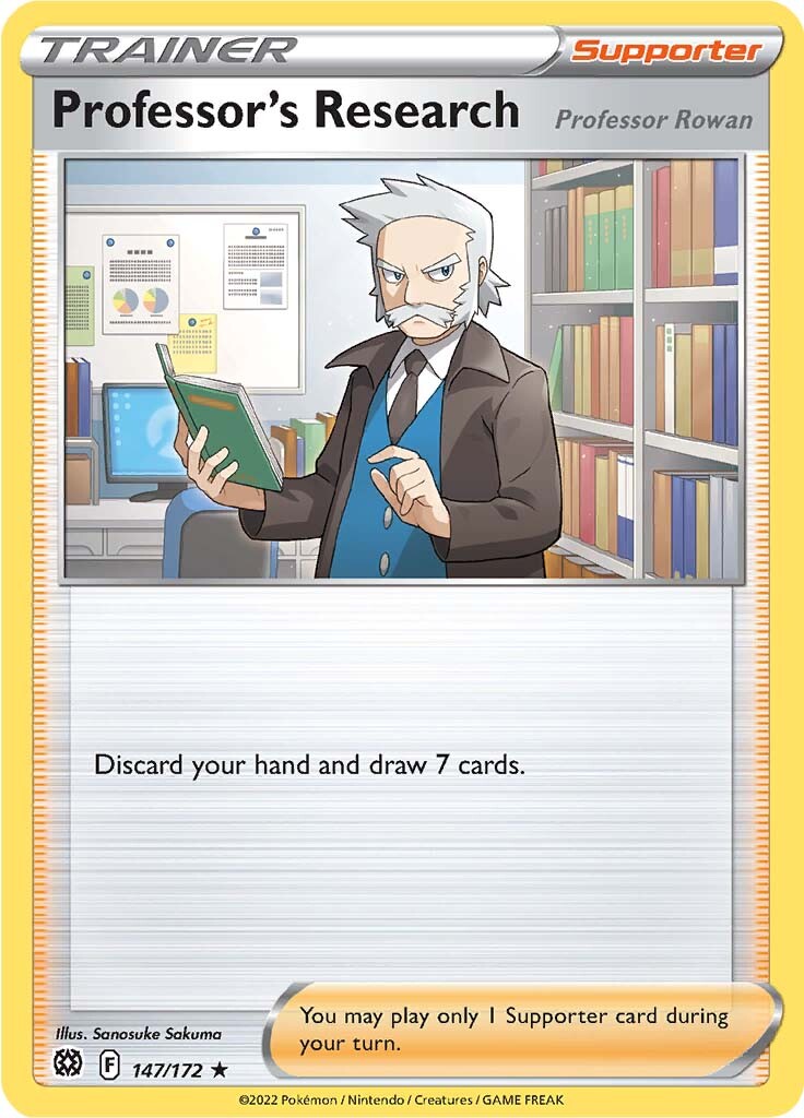 Professor's Research - 147/172 147 - Deck Exclusives