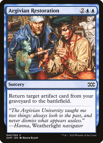 Argivian Restoration (2XM-042) - Double Masters