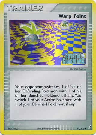Warp Point 84/100 - Crystal Guardians Reverse Holofoil