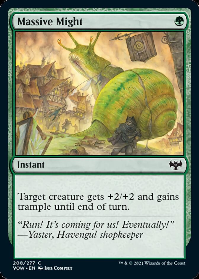 Massive Might (VOW-208) - Innistrad: Crimson Vow