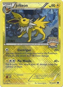 Jolteon - 37/108 (Regional Championships) [Staff] - League & Championship Cards Reverse Holofoil