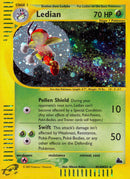 Ledian (H14) - H14/144 - Holofoil Skyridge - Holo Rare