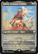 Keleth, Sunmane Familiar (Foil Etched) (CMR-550) - Commander Legends Foil