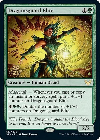 Dragonsguard Elite (PRE-127) - Strixhaven: School of Mages Promos Foil