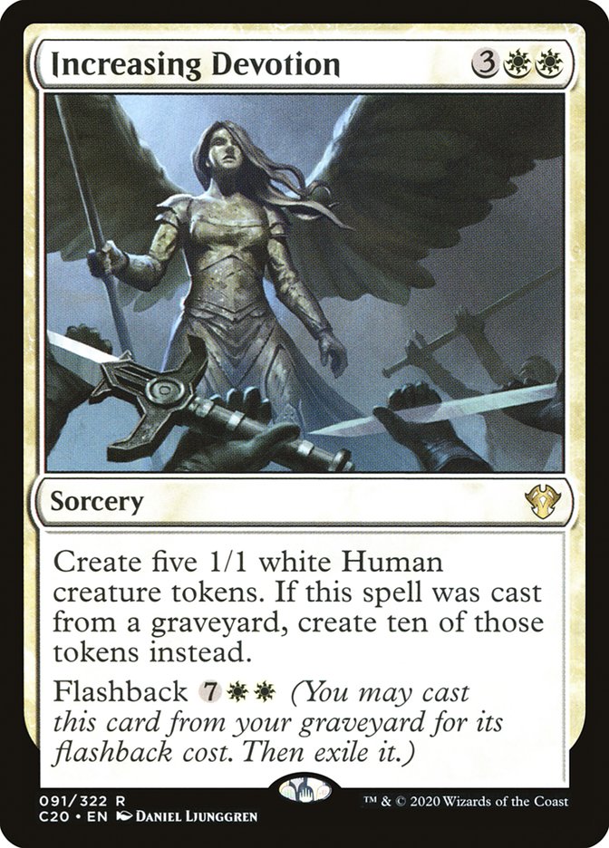 Increasing Devotion (C20-091) - Commander 2020