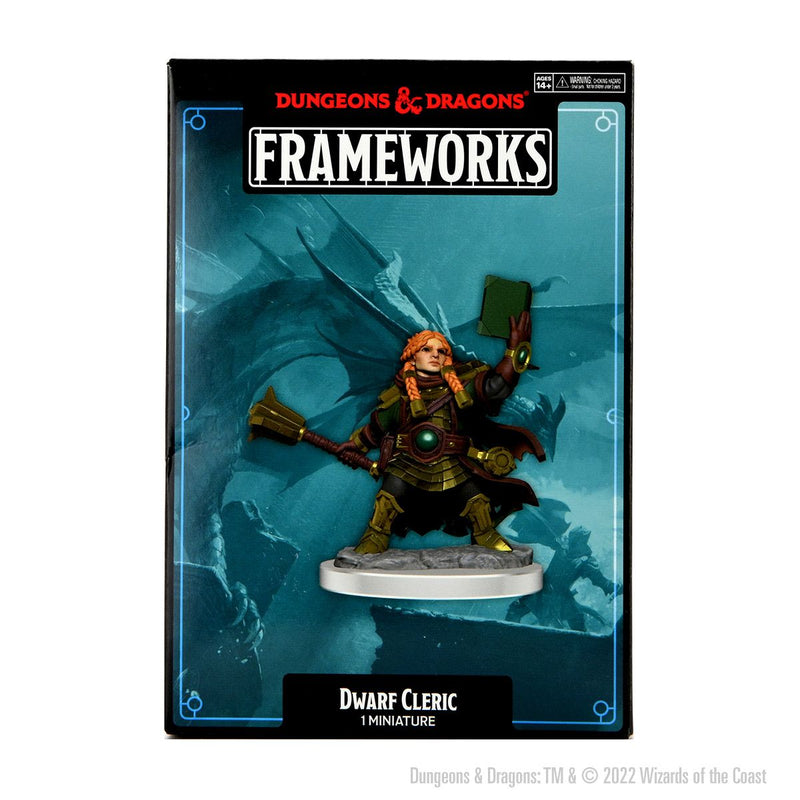 Frameworks Female Dwarf Cleric Wave 1