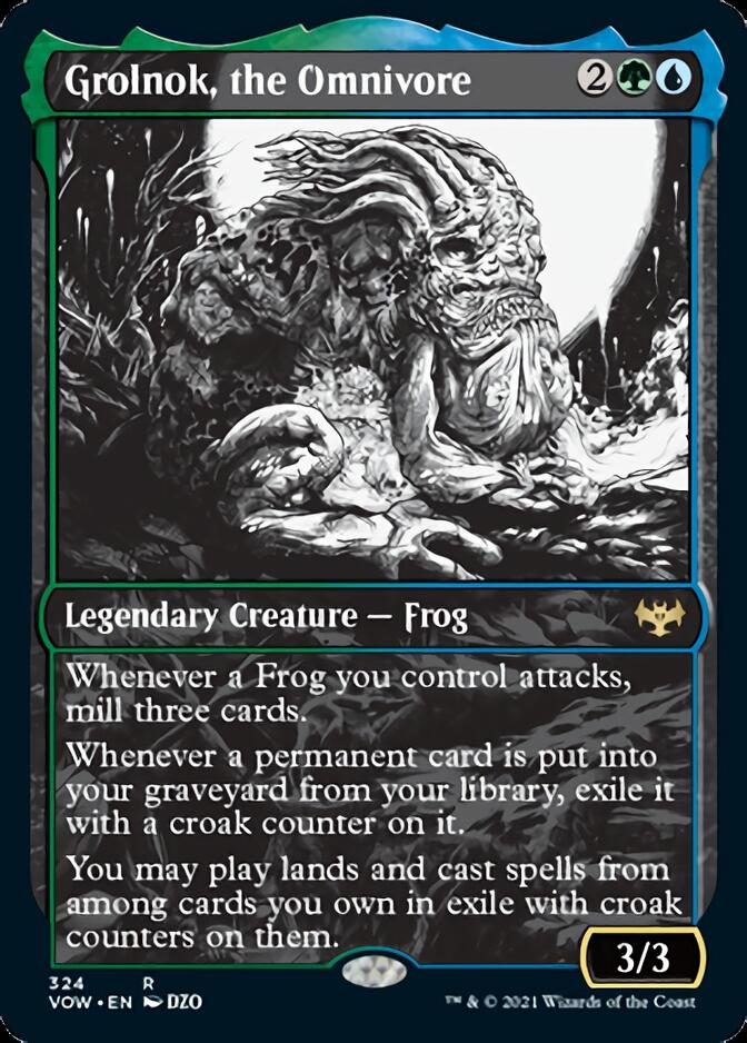 Grolnok, the Omnivore (Showcase) (VOW-324) - Innistrad: Crimson Vow: (Showcase)
