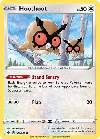 Hoothoot 120/189 - SWSH10 Astral Radiance