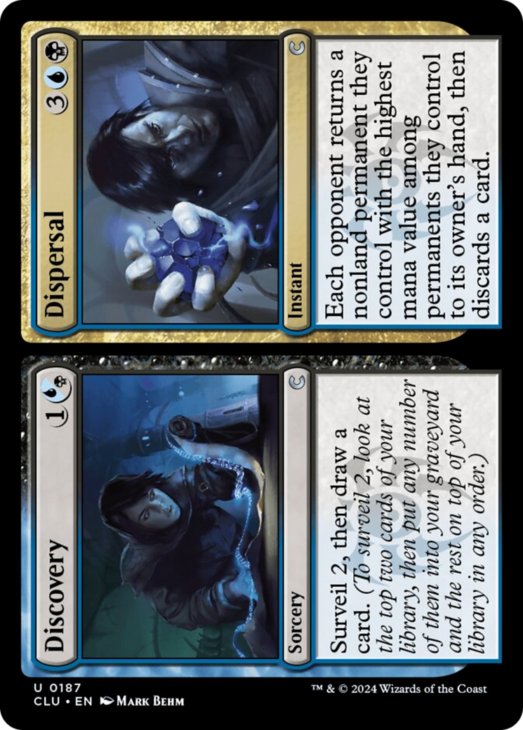 Discovery // Dispersal (CLU-187) - Ravnica: Clue Edition