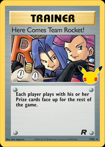 Here Comes Team Rocket! 15 - Celebrations Classic Collection Holofoil