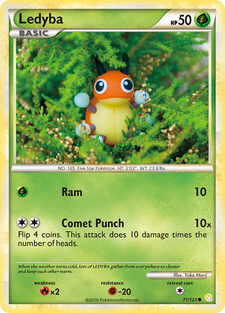 Ledyba 71/123 - HeartGold SoulSilver