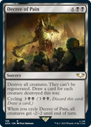 Decree of Pain (Surge Foil) (40K-198) - Warhammer 40,000 Commander Foil
