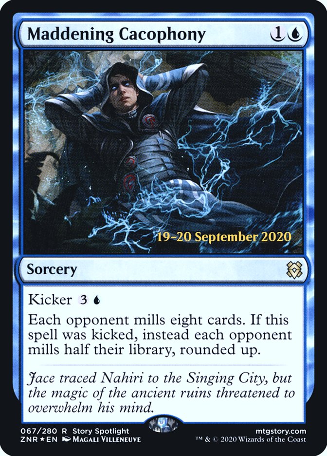 Maddening Cacophony (PRE-067) - Zendikar Rising Promos Foil