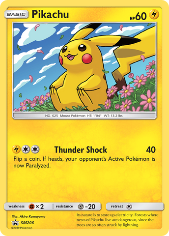 Pikachu - SM206 SM206/248 - SM Promos Holofoil