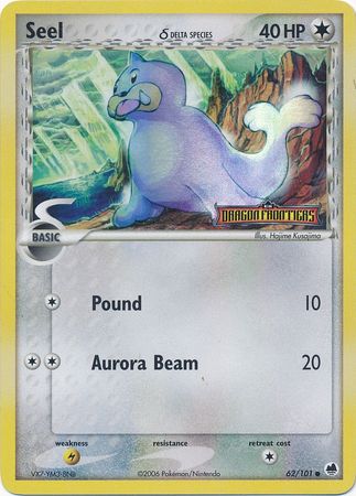 Seel (Delta Species) 62/101 - Dragon Frontiers Reverse Holofoil