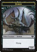 Demon (013) // Zombie (016) Double-Sided Token (C14-13 // 16) - Commander 2014 Tokens