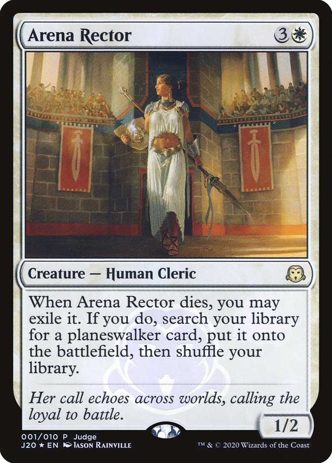 Arena Rector (JDG-001) - Judge Gift Cards 2020 Foil