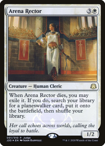 Arena Rector (JDG-001) - Judge Gift Cards 2020 Foil