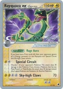 Rayquaza ex (Delta Species) - 2007 (Tom Roos) 97 - World Championship Decks