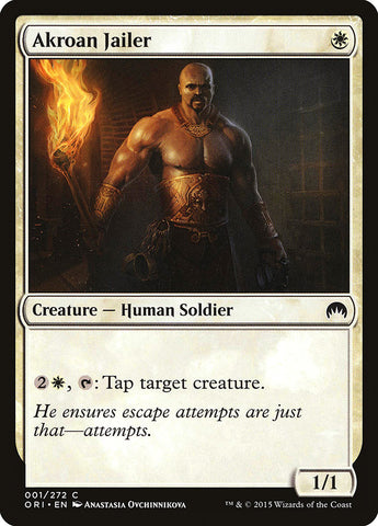 Akroan Jailer (ORI-001) - Magic Origins