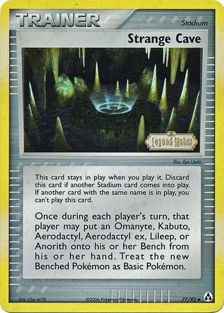 Strange Cave/92 - Legend Maker Reverse Holofoil