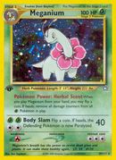 Meganium (10) 10/111 - Neo Genesis 1st Edition Holofoil