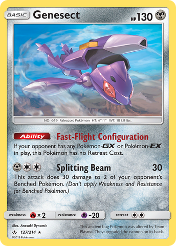 Genesect/214 - SM  Unbroken Bonds