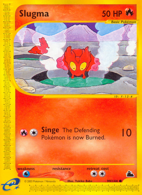 Slugma (99) - 99/144 Skyridge - Common