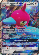 Porygon-Z GX - SM216 (SM Black Star Promo) - Jumbo Cards Holofoil