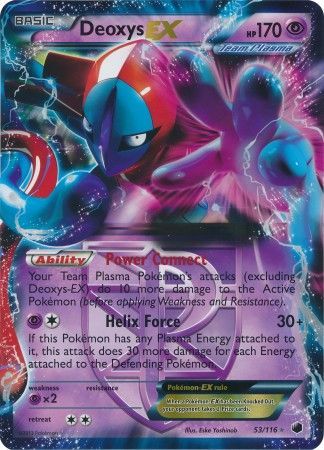 Deoxys EX - 53/116 (Plasma Freeze) - Jumbo Cards Holofoil