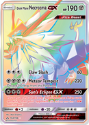 Dusk Mane Necrozma GX (Secret Rare)/156 - SM  Ultra Prism Holofoil
