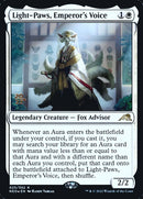 Light-Paws, Emperor's Voice (PRE-025) - Kamigawa: Neon Dynasty Promos Foil
