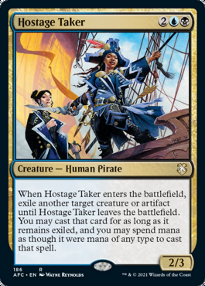 Hostage Taker (AFC-186) - Forgotten Realms Commander