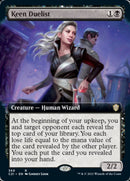 Keen Duelist (Extended Art) (C21-369) - Commander 2021: (Extended Art)