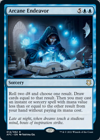 Arcane Endeavor (AFC-014) - Forgotten Realms Commander