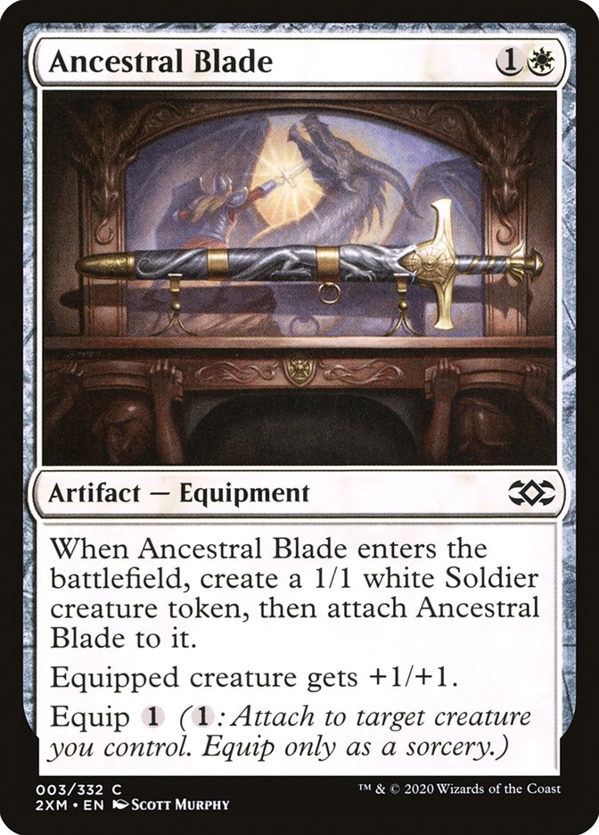 Ancestral Blade (2XM-003) - Double Masters