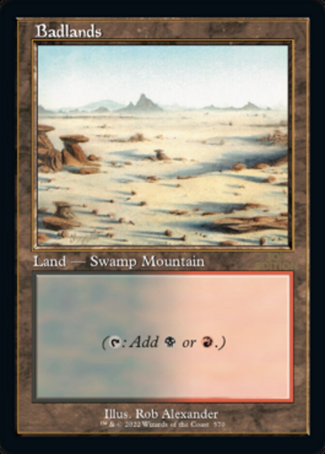 レアリティMTG Badlands 英語版 - デュアルランド レガシー - マジック