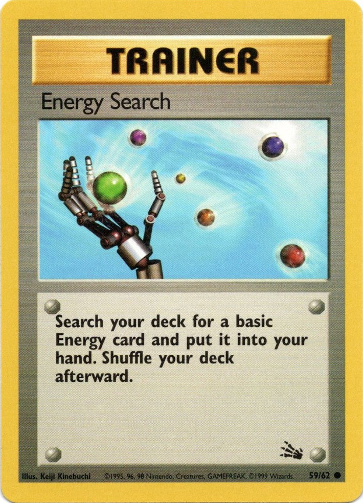 Energy Search 59/62 - Fossil Unlimited