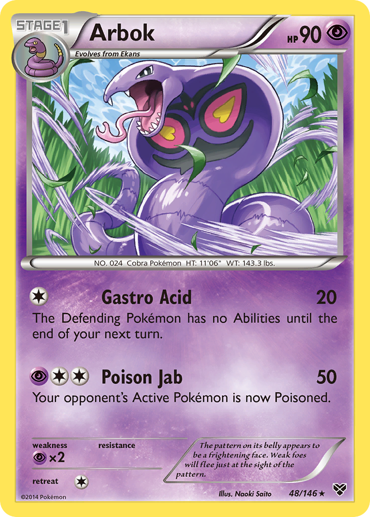 Arbok/146 - XY Base Set