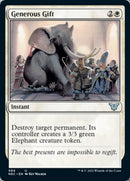 Generous Gift (NEC-084) - Neon Dynasty Commander