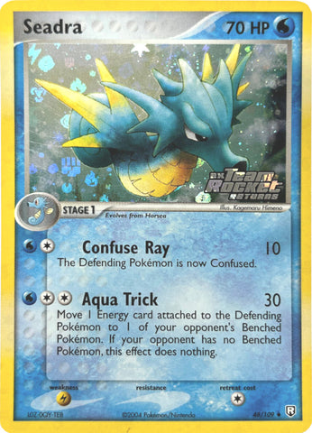 Seadra 48/109 - Team Rocket Returns Reverse Holofoil