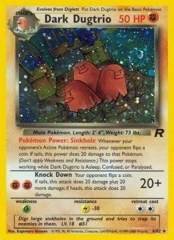 Dark Dugtrio (6) 6/82 - Team Rocket