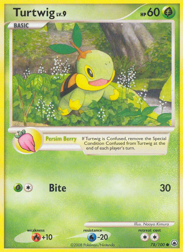 Turtwig (78)/100 - Majestic Dawn
