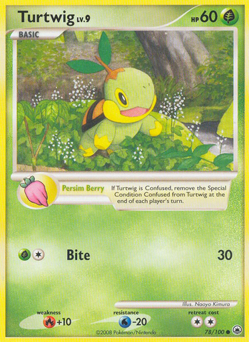 Turtwig (78)/100 - Majestic Dawn