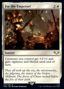 For the Emperor! (Surge Foil) (40K-012) - Warhammer 40,000 Commander Foil
