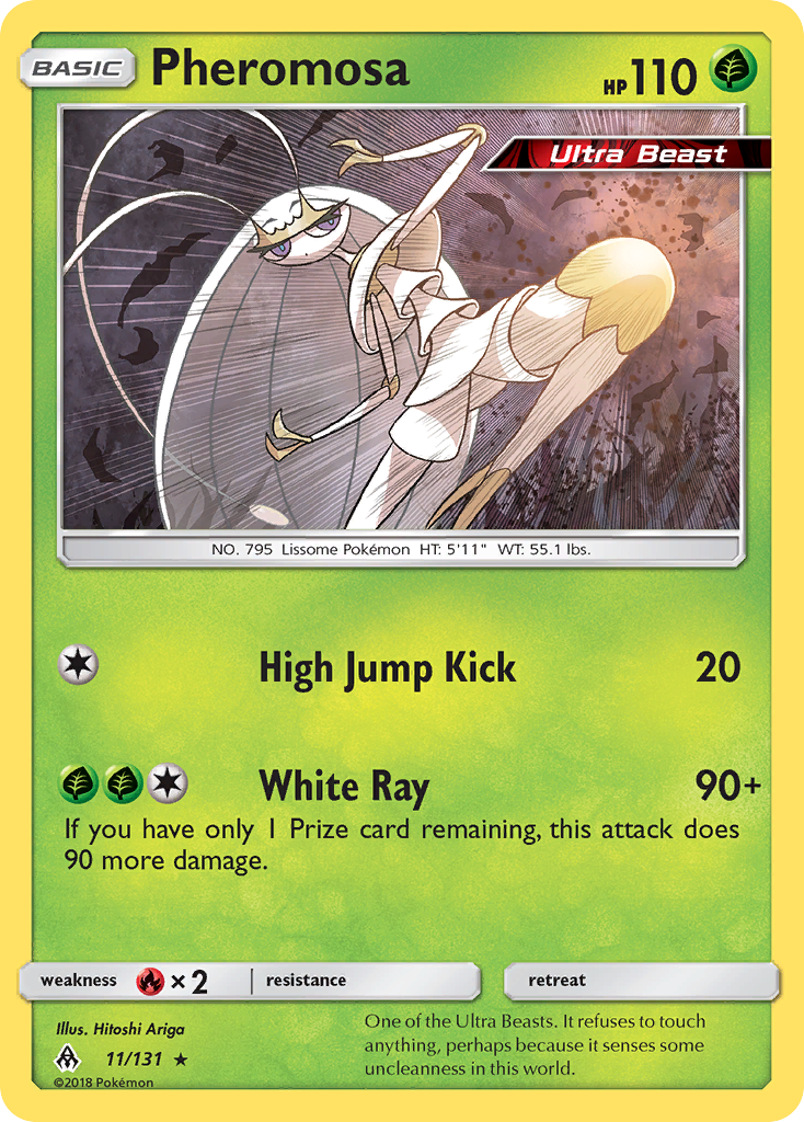 Pheromosa 11/131 - SM  Forbidden Light Holofoil
