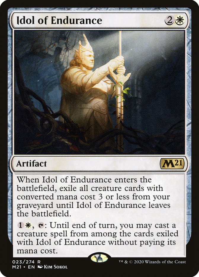 Idol of Endurance (M21-023) - Core Set 2021