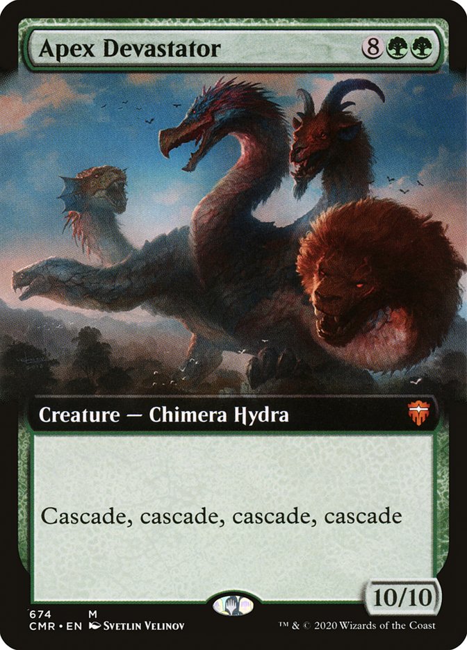 Apex Devastator (Extended Art) (CMR-674) - Commander Legends: (Extended Art)