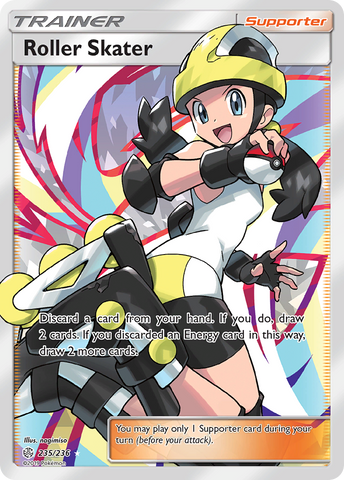 Roller Skater (Full Art)/236 - SM  Cosmic Eclipse Holofoil