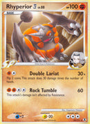 Rhyperior E4 - 32/111 (DPPt Rising Rivals) - Deck Exclusives Holofoil